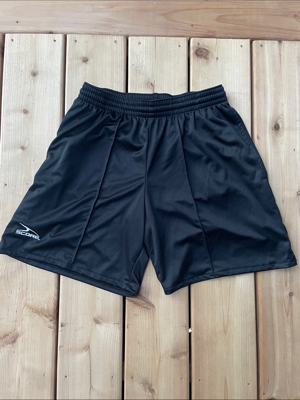 Score Men's Black Athletic Training Shorts